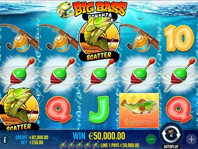 Игровой автомат Big Bass Bonanza