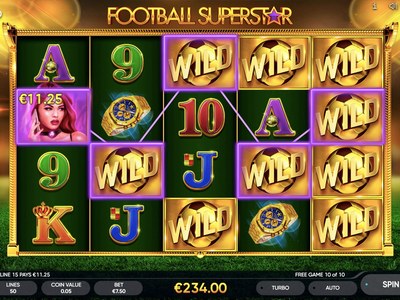 Видеослот Football Superstar от Endorphina