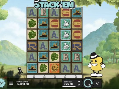 Игровой аппарат Stackem производителя Hacksaw Gaming